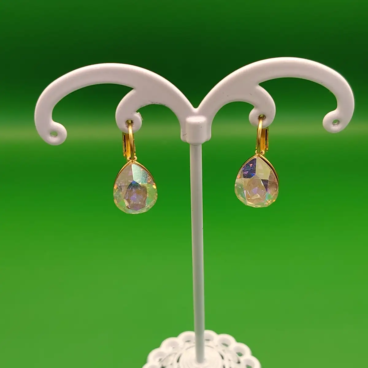 boucles d oreilles cristaux