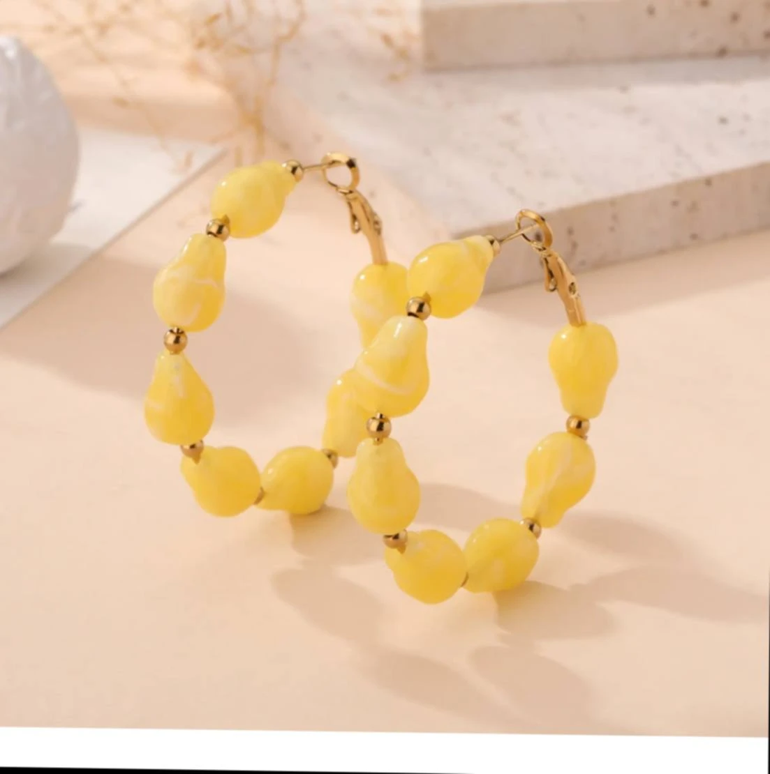 boucles d oreilles d été