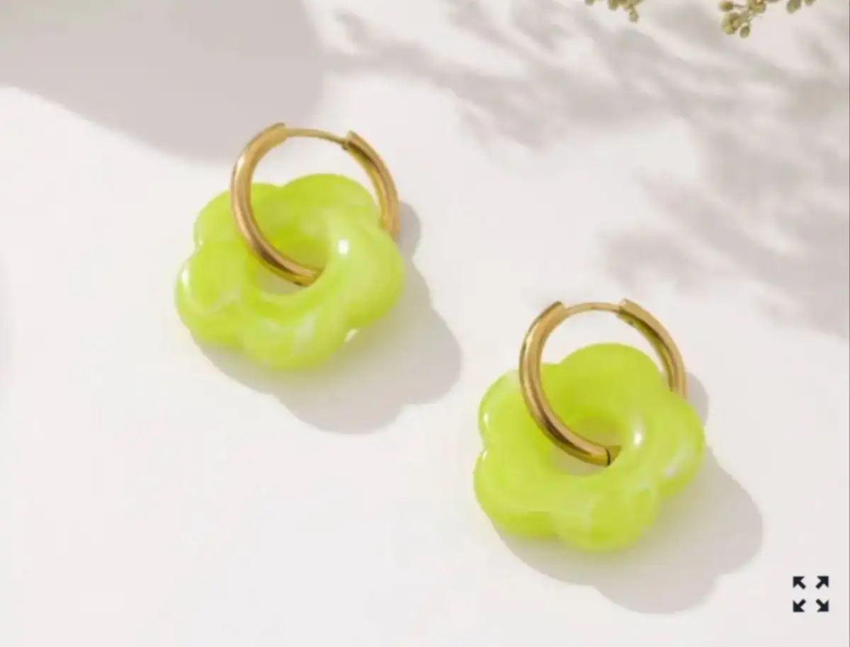 boucles d oreilles d été