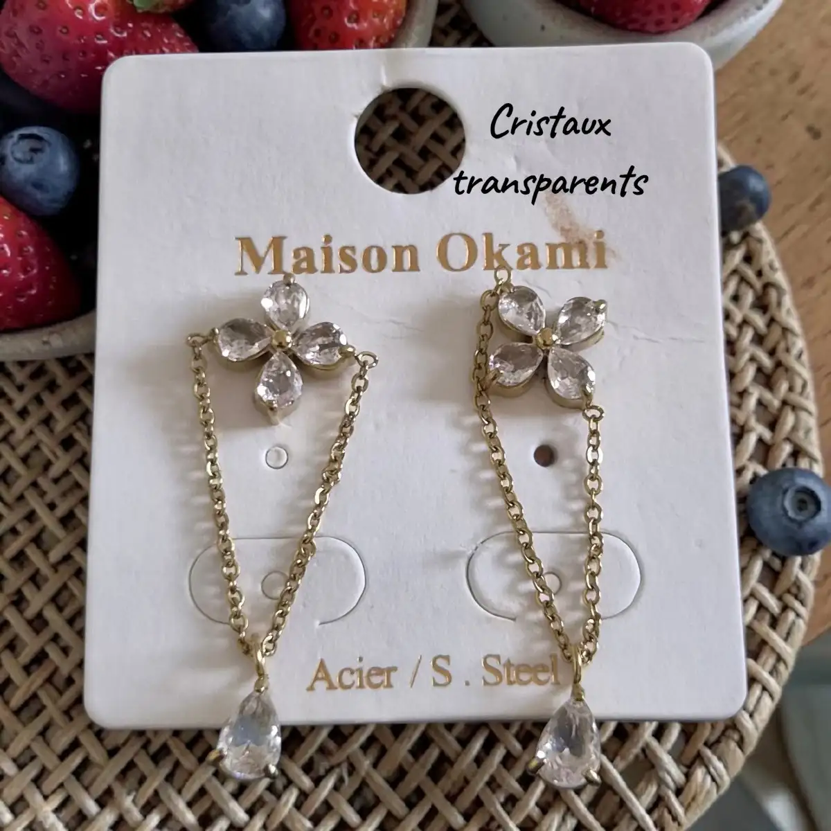 boucles d oreilles d été