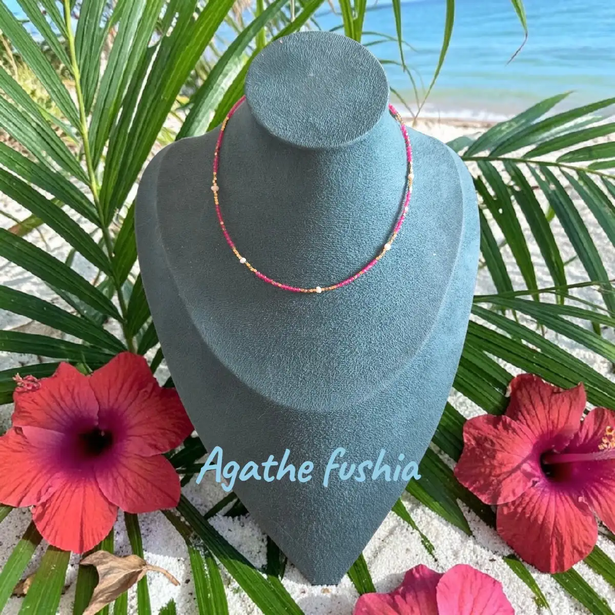 collier pierres