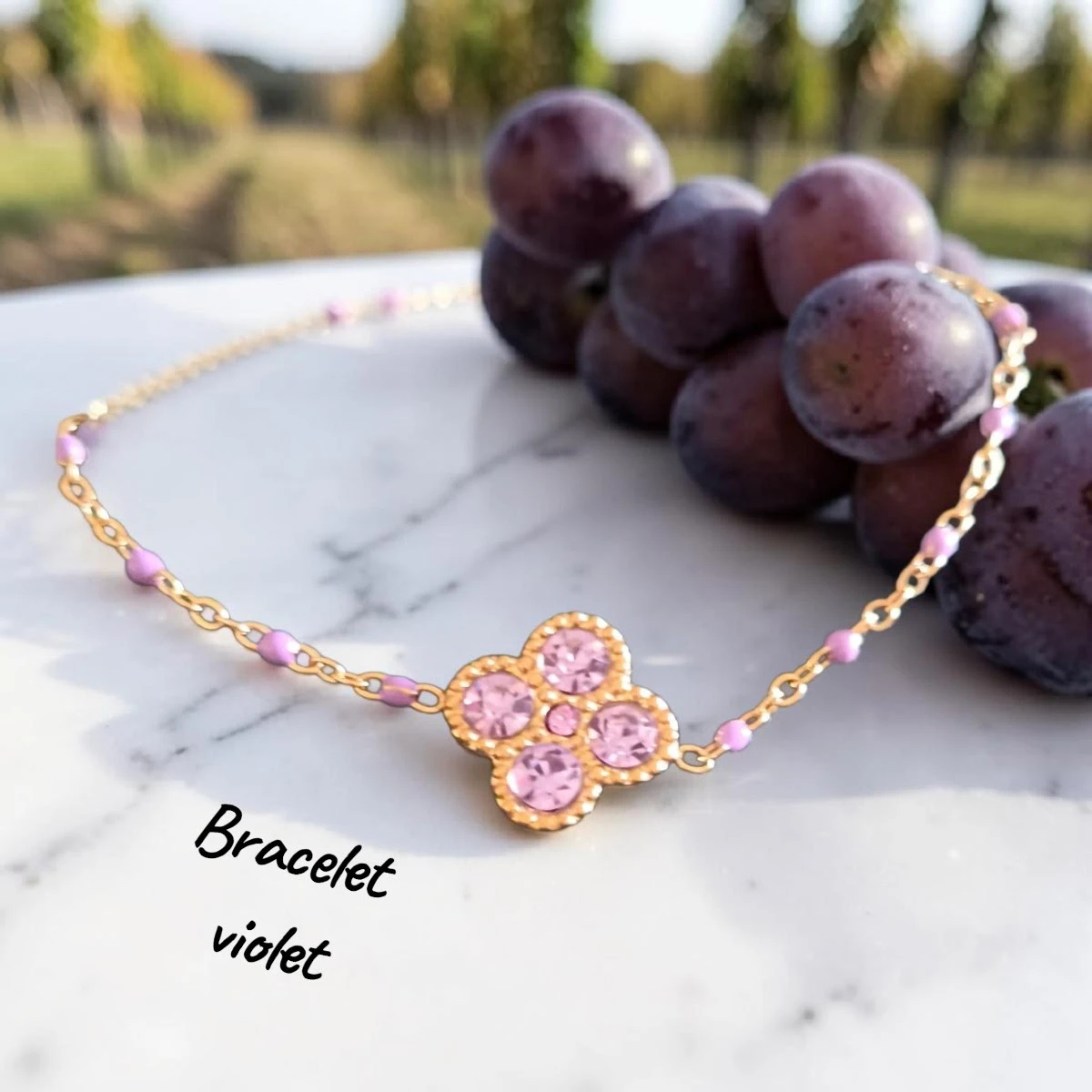 bracelet cristaux