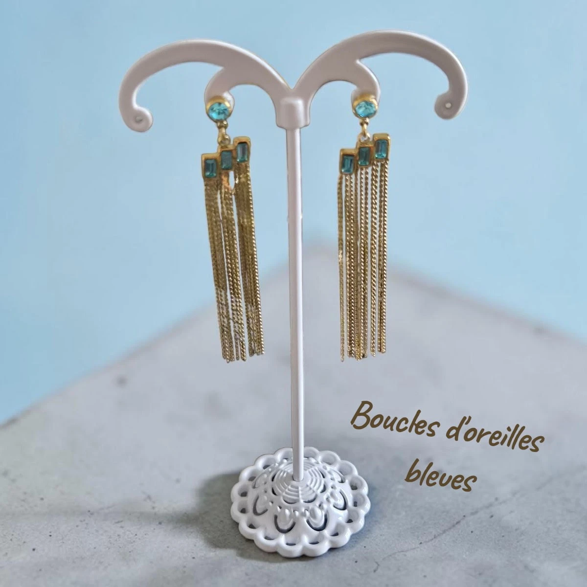 boucles d oreilles d été
