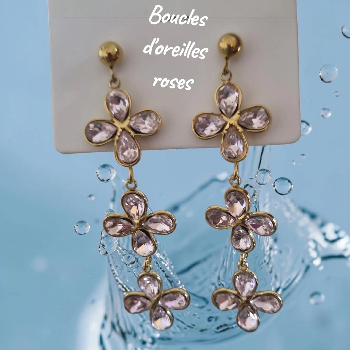 boucles d oreilles d été