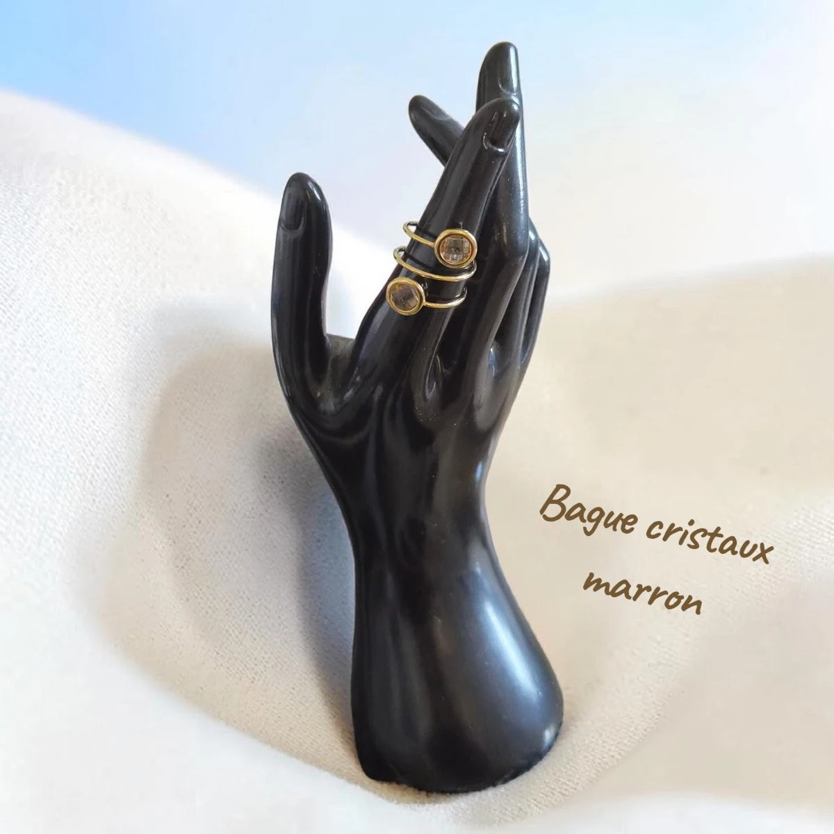 bagues cristaux