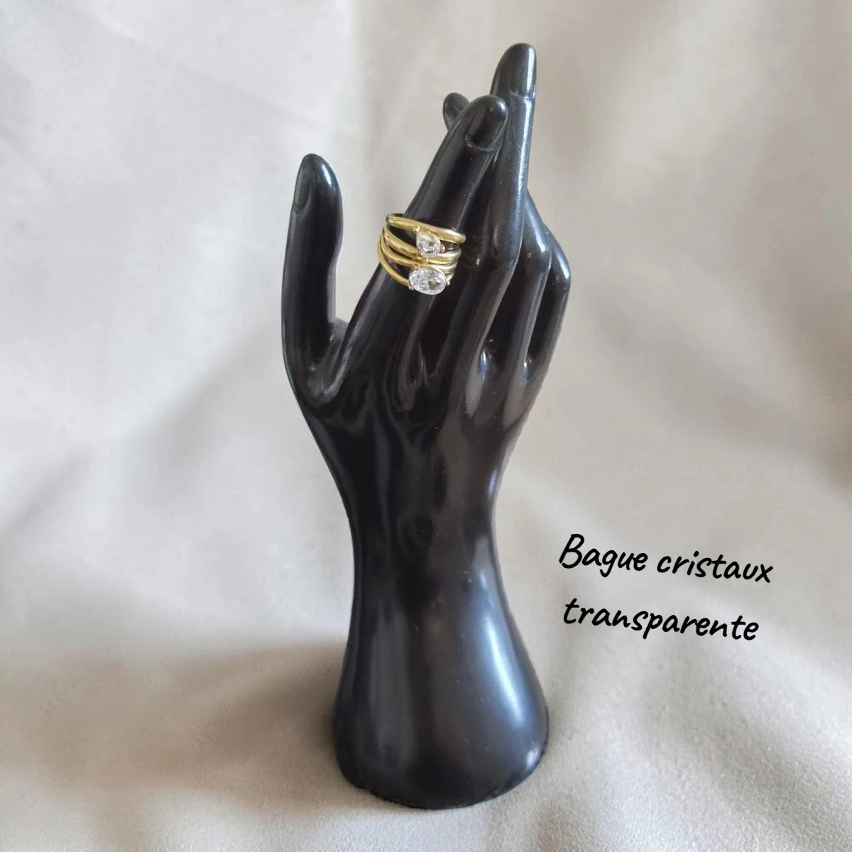 bagues cristaux