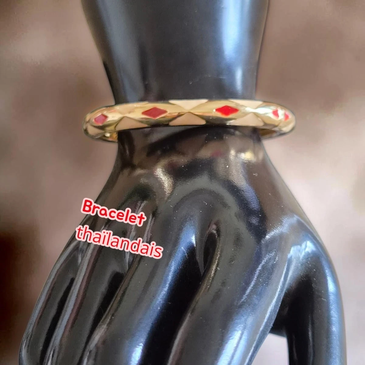 bracelet émaillé