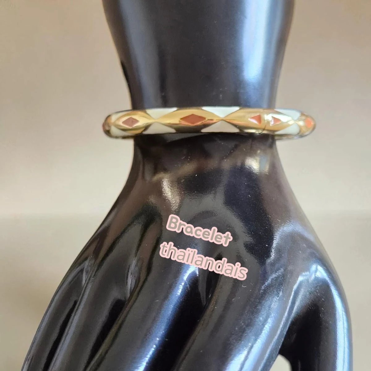 bracelet émaillé