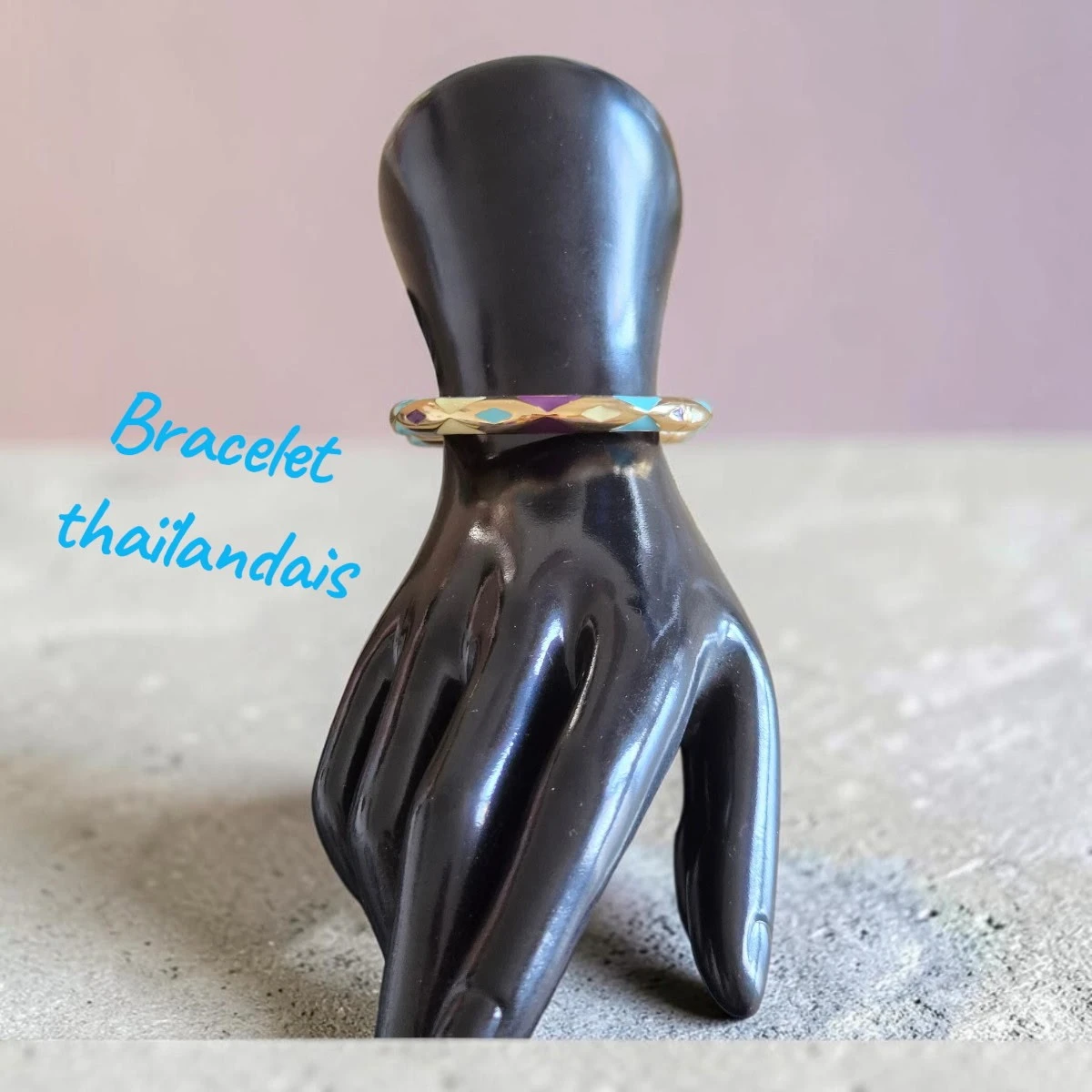 bracelet émaillé