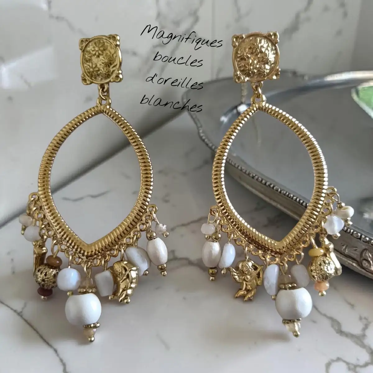 boucles d oreilles d été