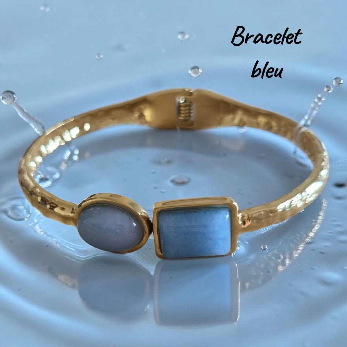 bracelet en résine de couleur