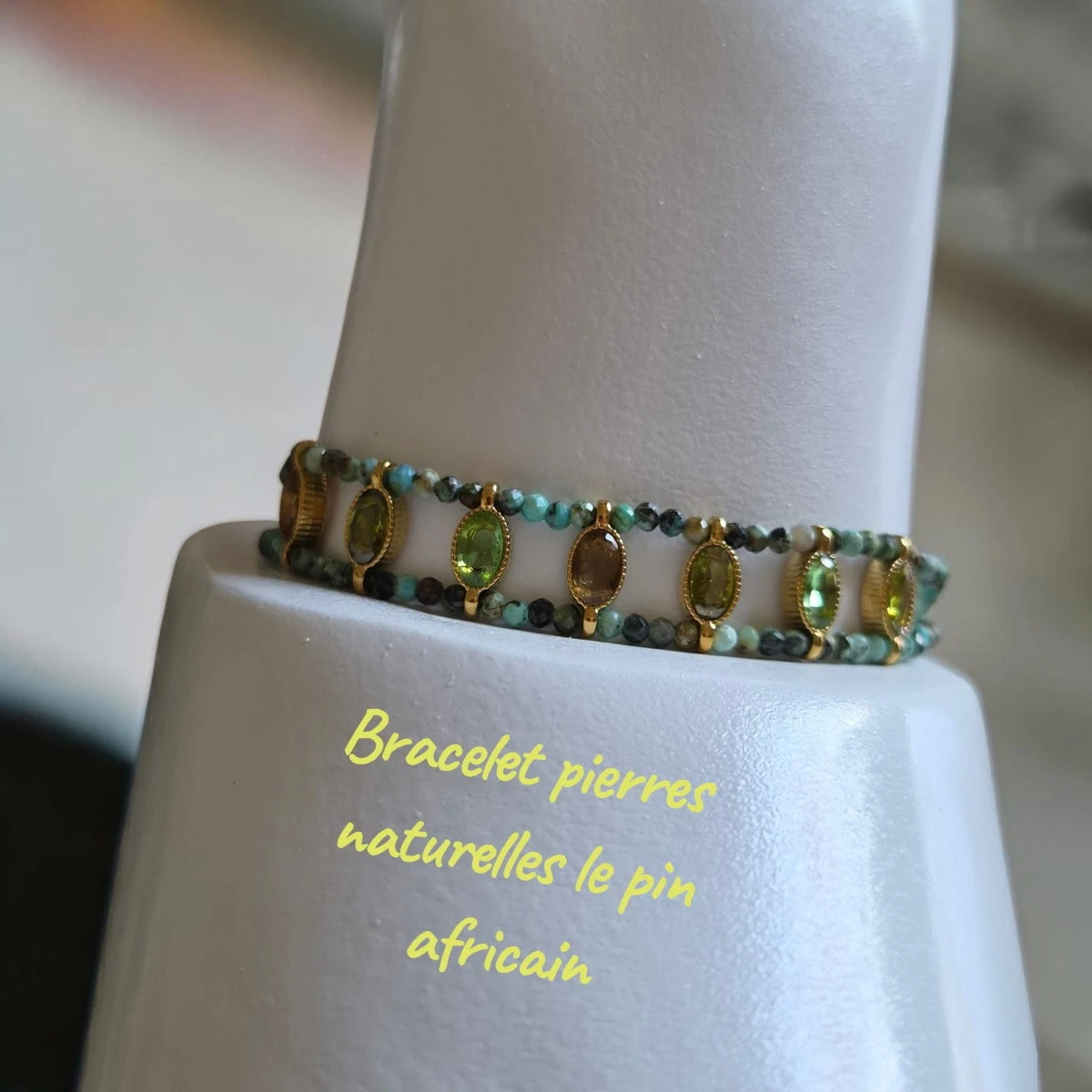 bracelet pierres