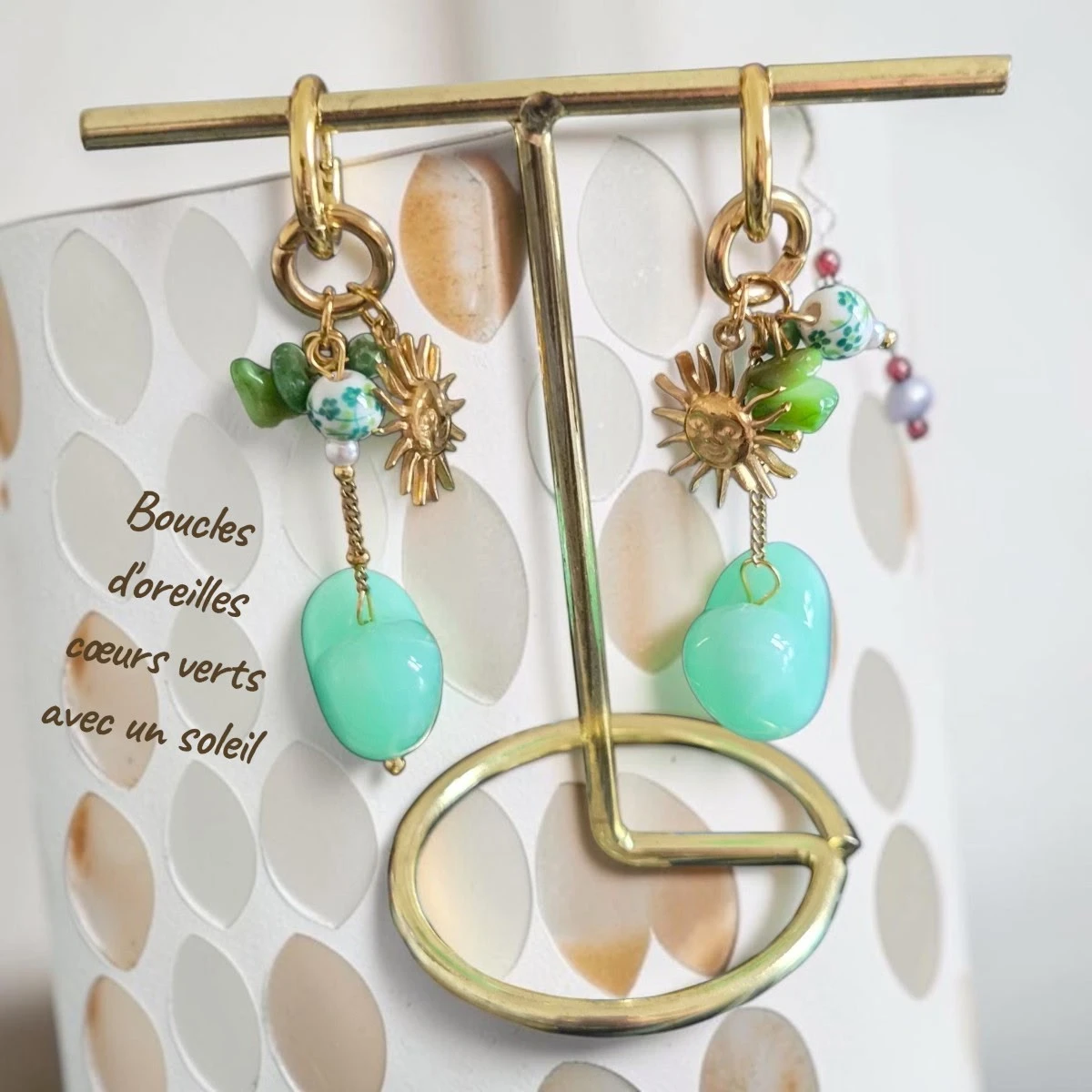 boucles d oreilles d été