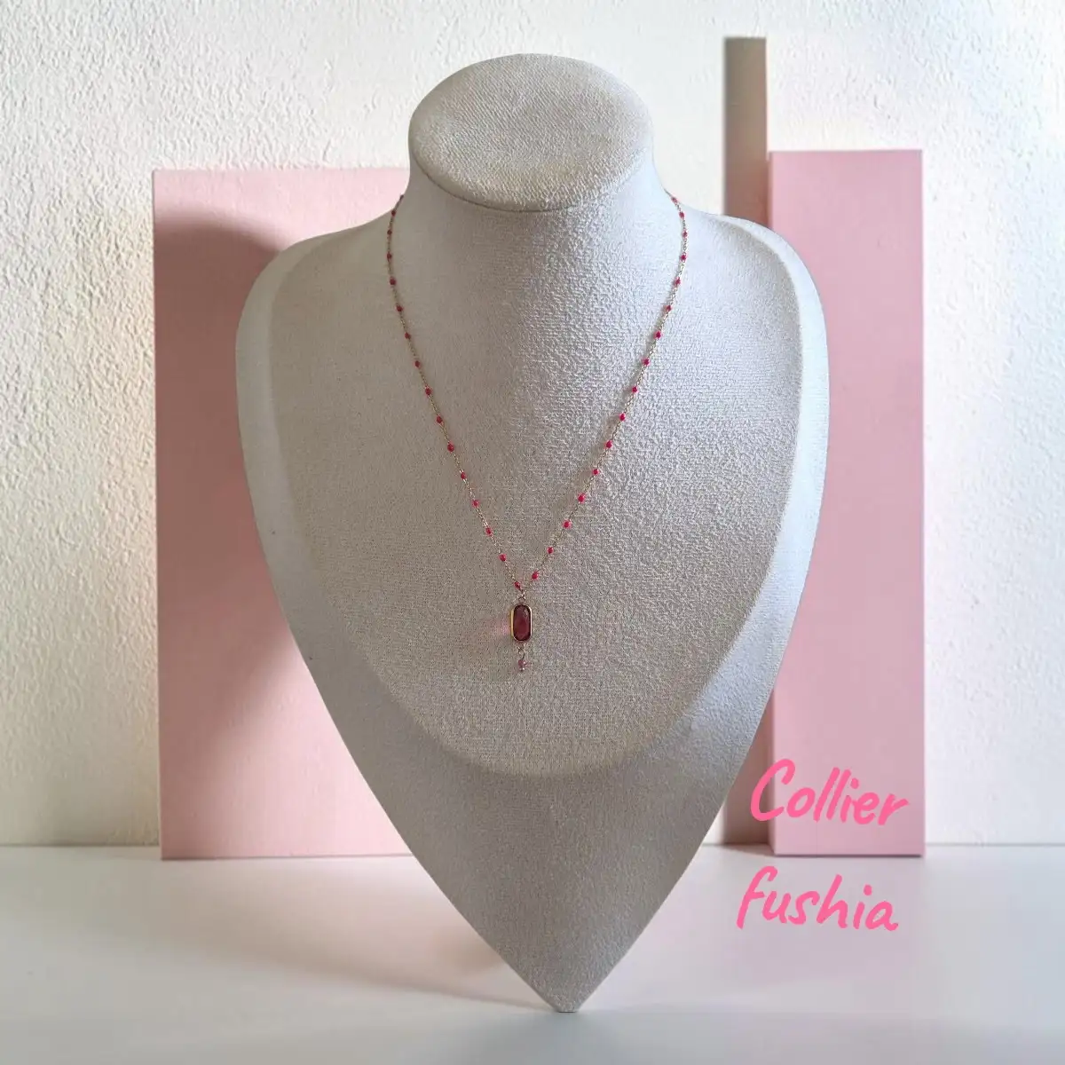 collier cristaux
