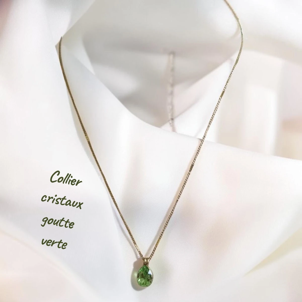 collier cristaux