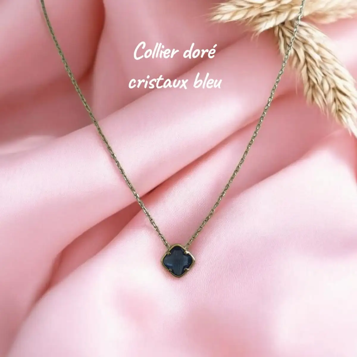 collier cristaux