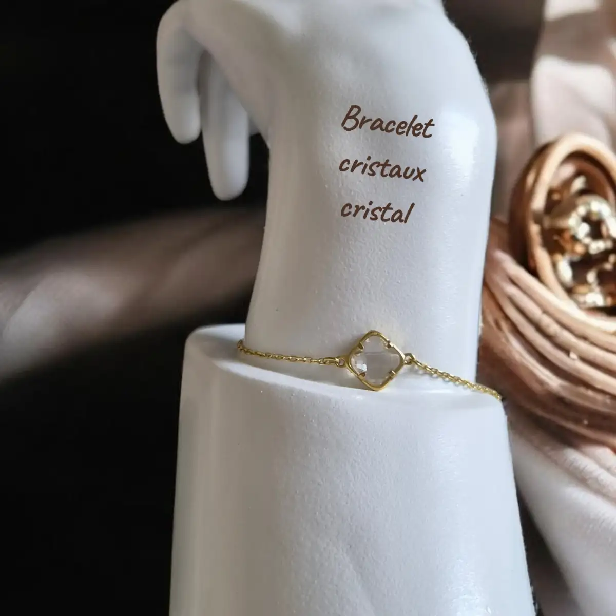 bracelet cristaux