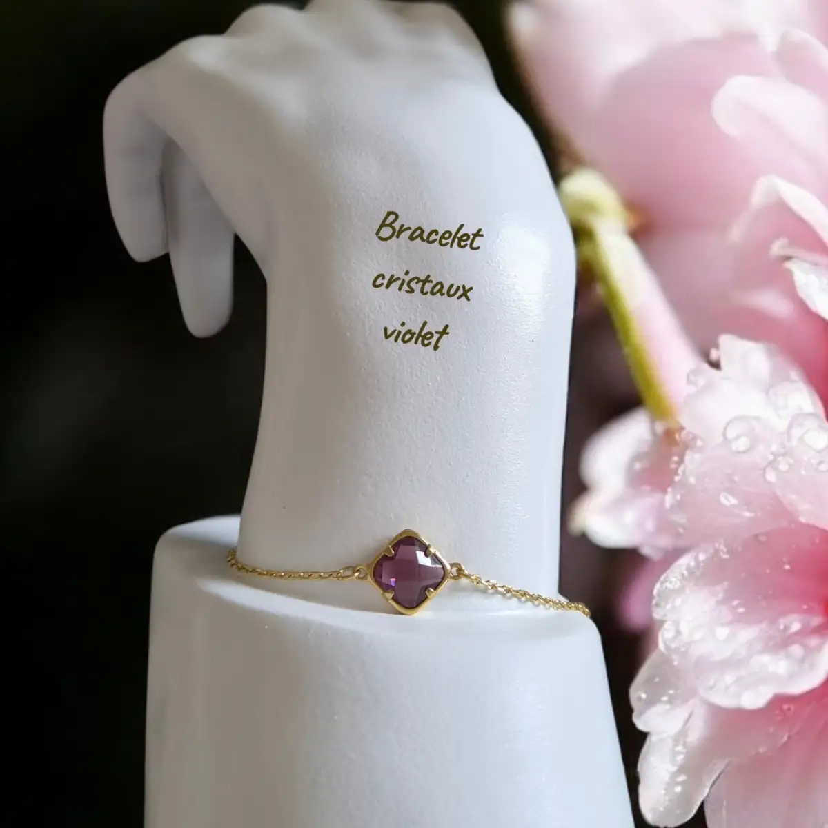bracelet cristaux