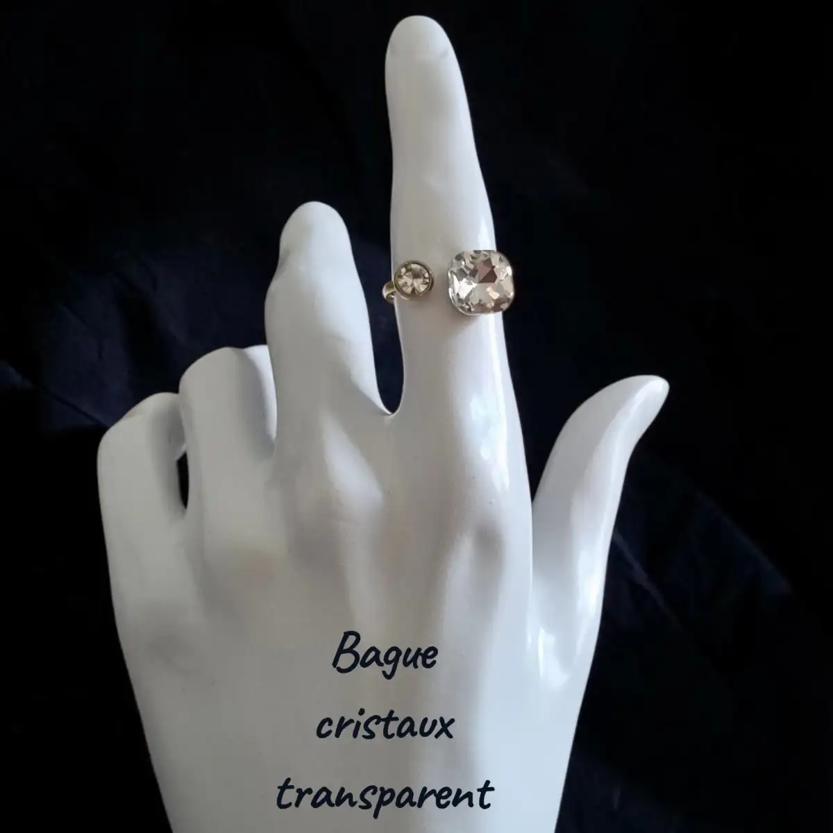bagues cristaux