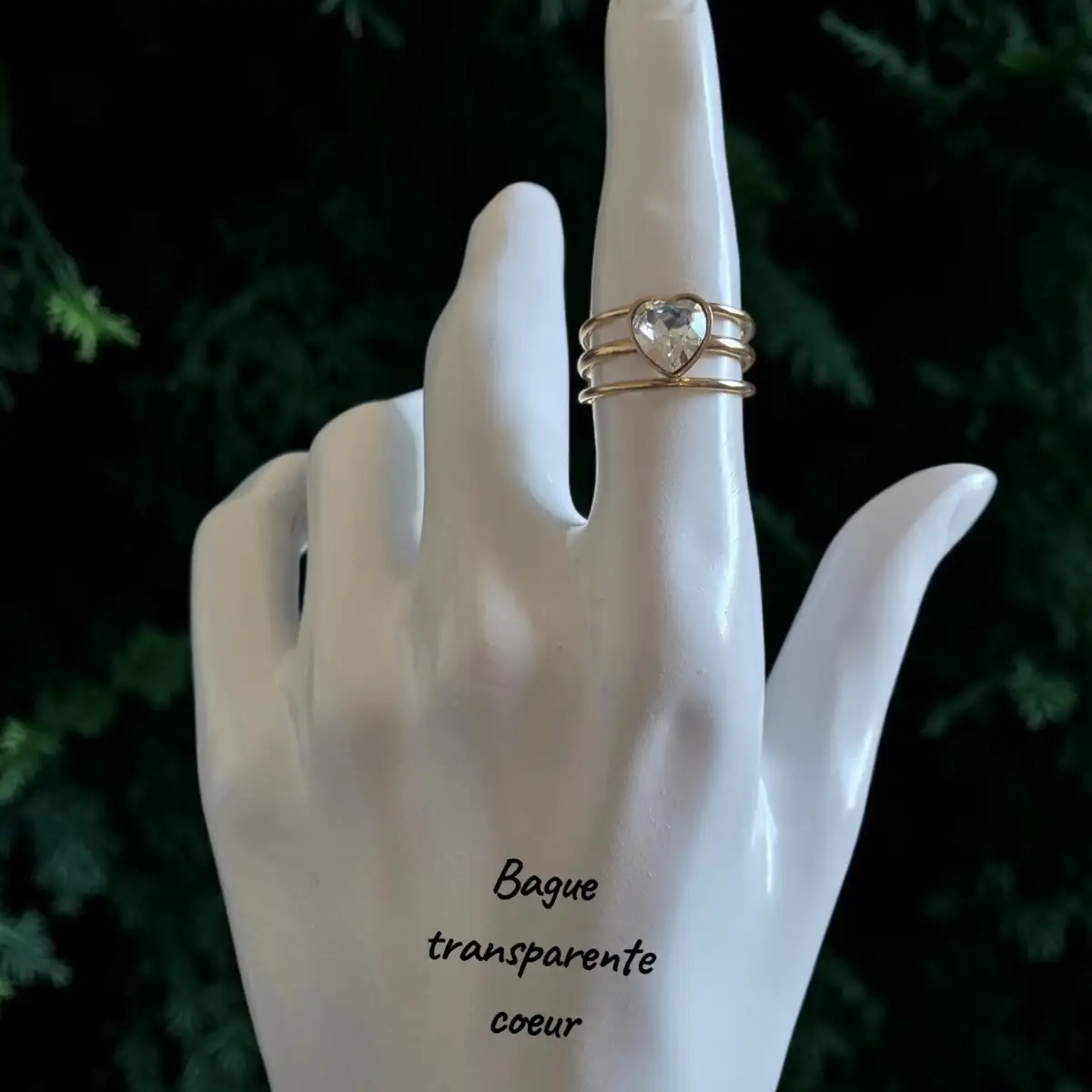 bagues cristaux